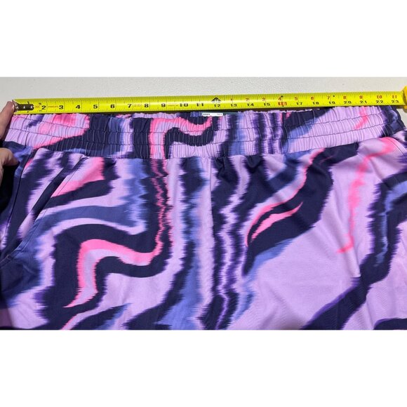 Tek Gear Womens Size 3X Mid Rise Skirt Pockets & Drawcord Waist Purple - Picture 3 of 10